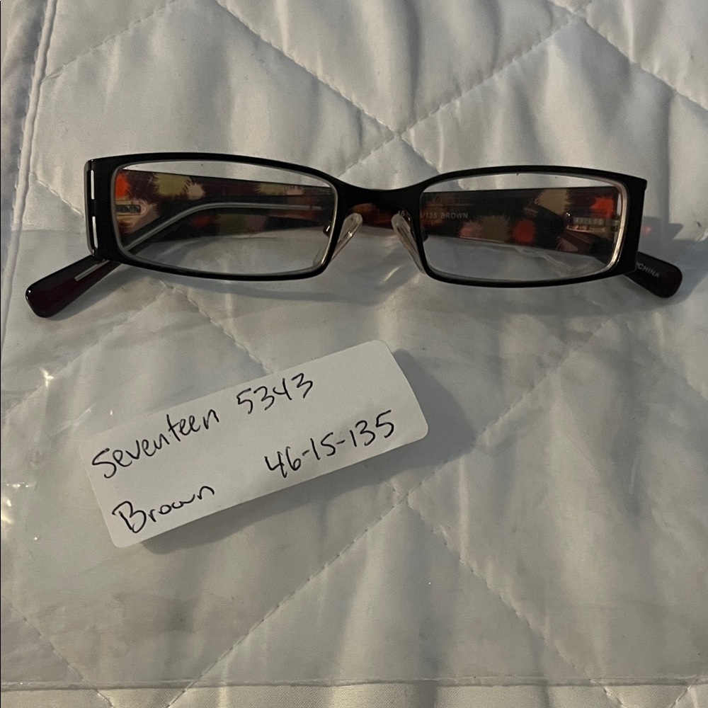 Seventeen Women's Black and Brown Glasses prescription